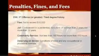 DWI Attorney El Paso: Penalties, Fines and Fees for DWI Cases in Texas