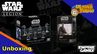 Star Wars Legion | Unboxing Moff Gideon y Soldados Oscuros