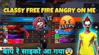 Classy Free Fire Angry On Me 😡- para SAMSUNG A3,A5,A6,A7,J2,J5,J7,S5,S6,S7,S9,A10,A20,A30,A50,A70