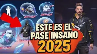 R&Aacute;PIDO ESTO ES EL NUEVO PASE INSANO 2025 GRATIS FREE FIRE LATAM