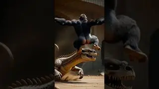 Gorilla vs Giant Skullcrawler &ndash; Round 1 Ultimate Monster Showdown | Skull Island Fight