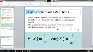 The Exponential Distribution with Solved Examples by Dr Afaq Khattak