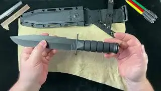 KA1269 KA-BAR Fighter Straight Edge