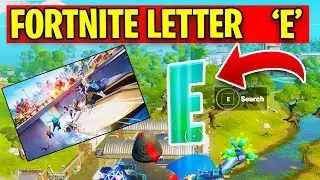 Search the hidden E found in the Dive! Loading Screen LOCATION - Fortnite Week 8 Challenges