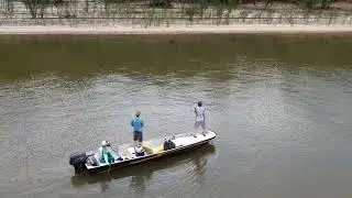 pescaria no rio uatum&atilde;