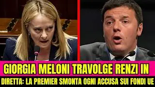 Giorgia Meloni Smaschera Renzi: Critiche PNRR Ribaltate in Diretta e Vittoria sui Fondi UE!
