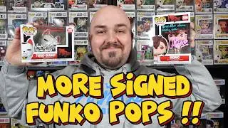 Я добавил в свою коллекцию ещё несколько фигурок Funko Pop с автографами!