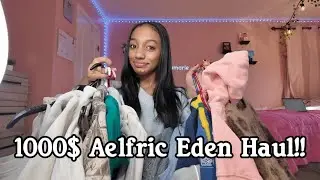 $1000 AELFRIC EDEN HAUL!!