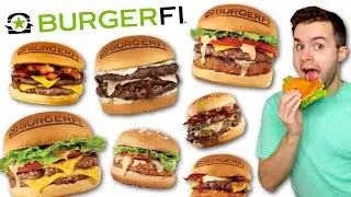I Tried EVERY BURGER from BurgerFi! - Full Menu Review