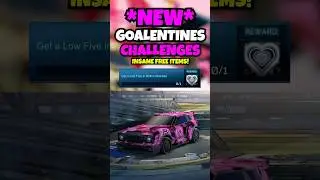 INSANE FREE ITEMS! New Goalentines Event Challenges!