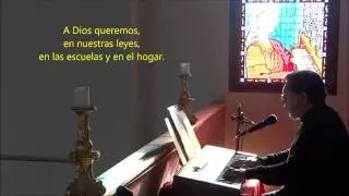 HASTA TUS PLANTAS, SEÑOR.  Canto de entrada.