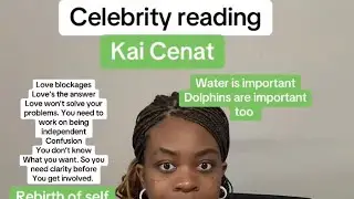 Celebrity reading on ￼ Kai Cenat