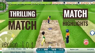 rvg cricket clash gameplay | match highlights | version 1.0.2 new update