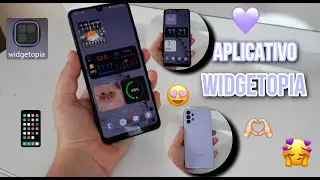 WIDGETOPIA APLICATIVO PARA PERSONALIZAR SEU ANDROID | SAMSUNG A32 #galaxya32 #android13