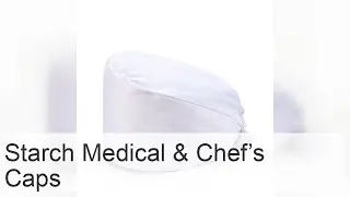 How to starch a chef's cap and medical cap: instructions