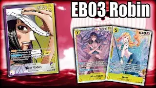 EB03 сделал Робина намного сильнее! - Обзор колоды EB03 Нико Робин