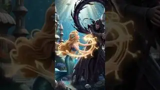 A Brave Mermaid Princess vs The Dark Magician #jalpari #urdustory #cartoon #jalparikikahani #aivideo