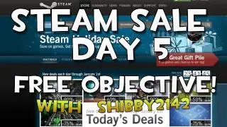 Steam Holiday Sale Day 5 - Today's Daily Deals & Specials - December 23rd, Free Objective!