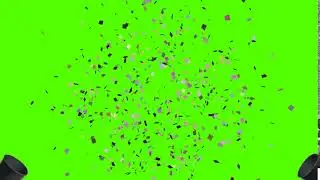 Confetti Green Screen Effects [Chroma Key]