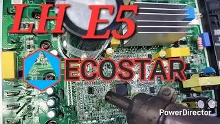 Ecostar Dc inverter ac LH E5 error code outdoor pcb Dc inverter ac pcb training center Babar