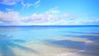 Crystal-Clear Ocean in the Maldives! Ocean Ambience 4K Ultra HD