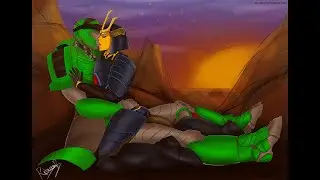 💚CrossDrift True Love💙//Gacha Club (TF4 Crosshairs x Drift)