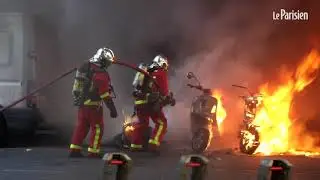 Gilets jaunes acte XXIII : des v&eacute;hicules incendi&eacute;s &agrave; Paris