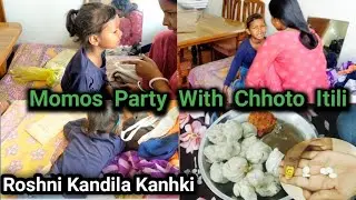 Momos recipe// ରୋଶନି କାନ୍ଦିଲା କିପାଇଁ // momos kiyese banate hai 😊