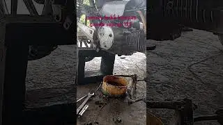 proses buka kampas ganda suprax 125 karbu