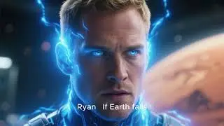 Epic sci fi war on Mars involving humanity's fusion with alien technology