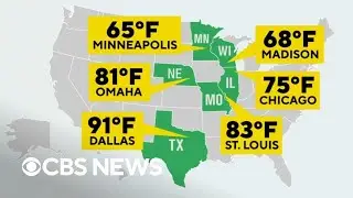 Wave of warm temperatures hits the U.S.