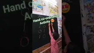 Hand co-ordination activity @Udaann55  /primary school #activity#funny #ytshorts #shorts #short