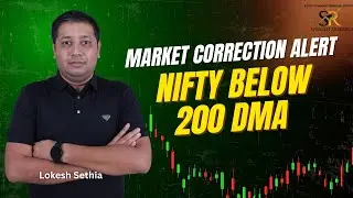 Market Correction Alert | Nifty Below 200 DMA | February & Budget Outlook |#viralvideo