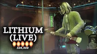 100% Flawless Lithium (Live) by Nirvana | Expert Lead | Guitar Hero