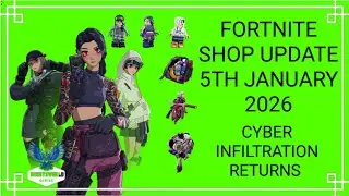 NEW | FORTNITE ITEM SHOP (JANUARY 5TH, 2026) CYBER INFILTRATION RETURNS