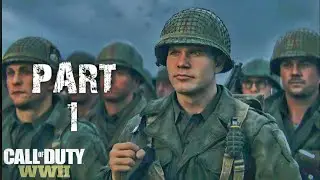 call Of Duty WW2 (pc)|| walkthrough #1 