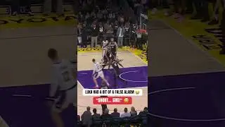False alarm by Luka 😅