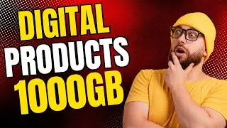 How to Sell Digital Products Using 1000GB+ Ready Made Assets 💰  Start Today!