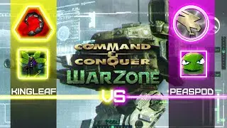 Command & Conquer War Zone | Peas Vs KingLeaf | Area 52 | Tech Level 10