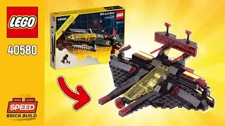 LEGO Icons N-F1L Traitor MOC (290 pcs)[40580] Alternate Build for Blacktron Cruiser | Tutorial | SBB