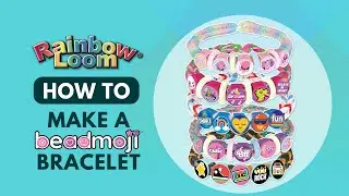 Как сделать браслет Beadmoji&trade; с помощью НОВОГО крючка Beadmoji&trade;, Speed ​​Loom и Dual Hook
