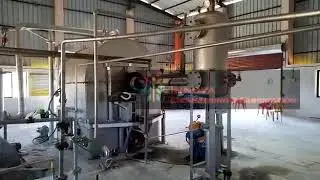 500 kg per day MSW plastic to fuel ( Catalytic thermal decomposition technology)