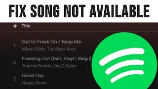 How To Fix Spotify song not available in your country (No BS - Working 2025)