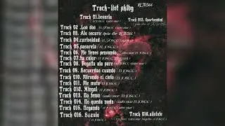 Tracklist-016 