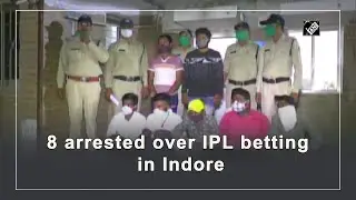 8 arrested over IPL betting in Indore | Crime Update