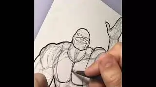 Andy Smith draws X-Men's the Beast