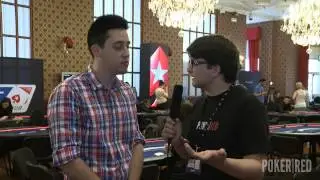 EPT San Remo 2014 día 1A  Entrevista a Adrián Mateos