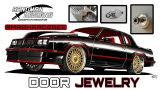 Sandman Designs billet hardware install G-body