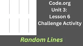 Code org Lesson 6 Challenge - Random Lines