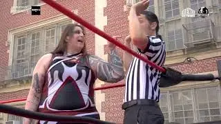 Сэмми Хаос и Нимрод Тексьера против Скотариканс (межгендерный рестлинг) Battle Club Pro
